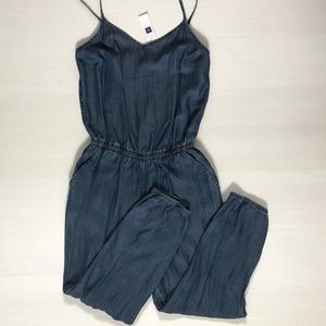 Gap chambray jumpsuit